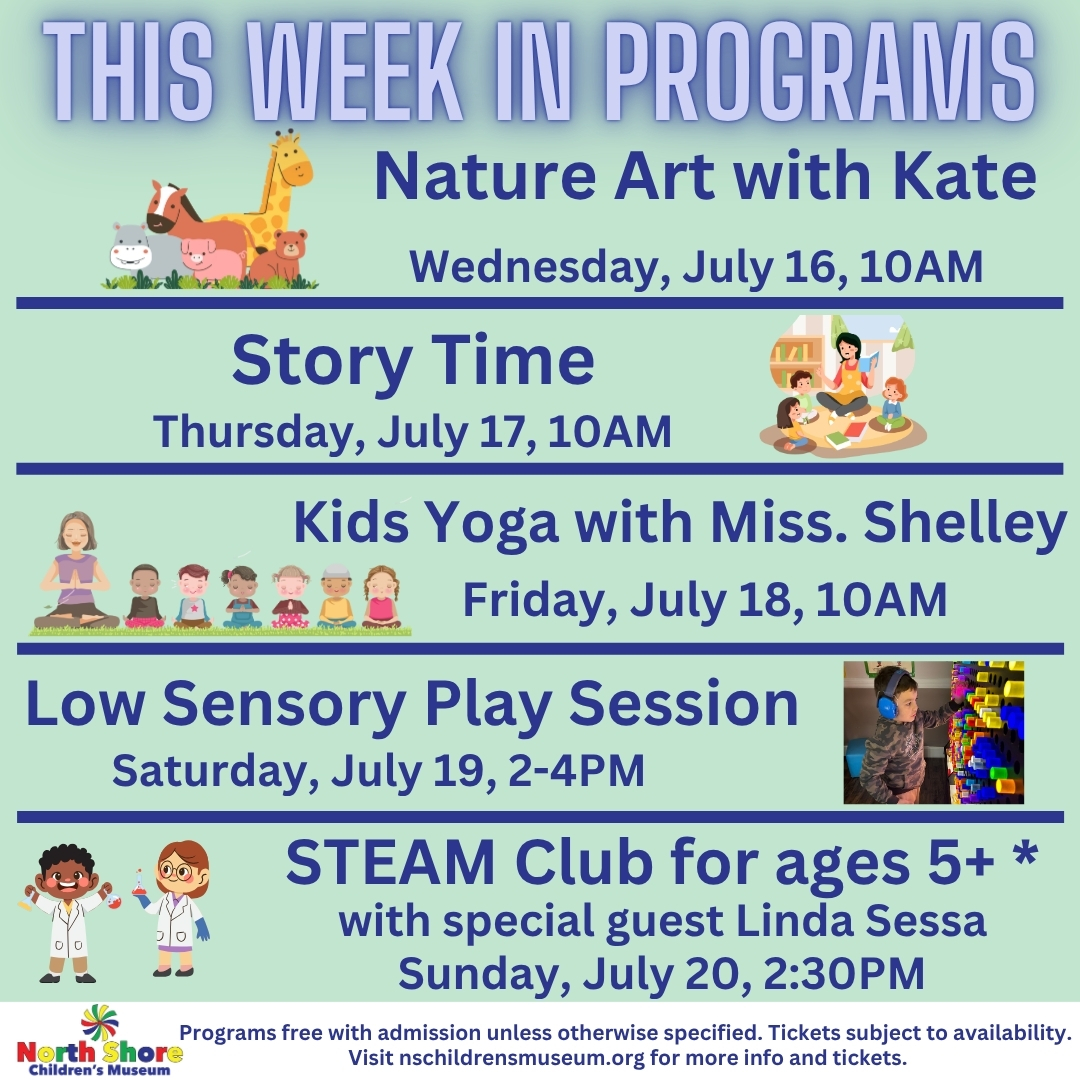 This week in programs 7.13.25 This week in programs 3.17.2024