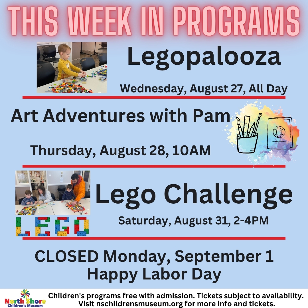 This Week in Programs 8.24.25 This week in programs 3.30.2024