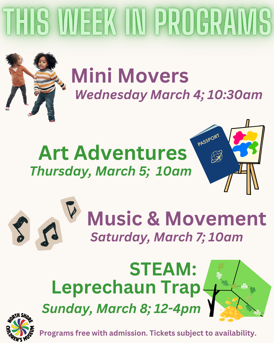 This week in programs 4.7.2024